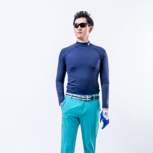 【Snowbee 司諾比】天然蓄熱保暖長袖合身衣(高爾夫長袖球衫 運動 登山 保溫保暖衣 發熱衣)