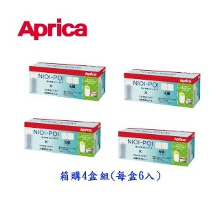 【Aprica 愛普力卡】Aprica尿布處理器專用 NIOI-POI 替換膠卷6入(尿布處理器專用 箱購共6入*4組)