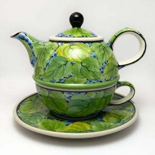 【SOLO 波蘭陶】CA 限量波蘭陶 600ML 個人杯壺組 CERAMIKA ARTYSTYCZNA