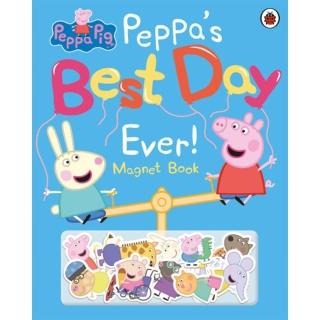 【Song Baby】Peppa Pig：Peppa’s Best Day Ever Magnet Book 佩佩豬最美好的一天(磁鐵書)