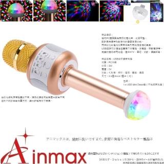 【Ainmax 艾買氏】Mini LED車用霓虹燈音樂燈聖誕節裝飾燈USB迷你舞台燈DJ七彩燈(功率：3W 電壓：5V)