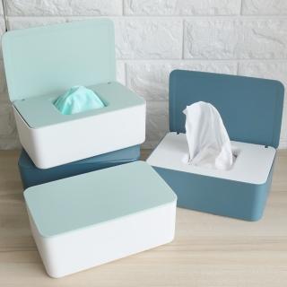 【巧婦樂】大容量口罩盒桌上型口罩收納盒(濕紙巾盒 口罩盒 面紙盒)