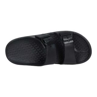 【LOTTO】22-25CM_男女大童美形拖鞋-海邊 海灘 戲水 游泳 沙灘 黑(LT1AWS3920)