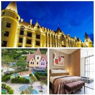 【花蓮瑞穗天合國際觀光酒店】城堡二泊四食雙人(房內泡湯池/溫泉水樂園/各式休閒設施)