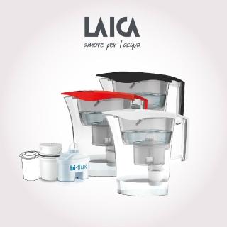 【LAICA 萊卡】2.8L除菌生飲濾水壺(1壺2芯)