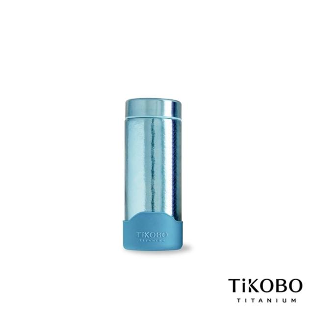【TiKOBO 鈦工坊】250ml 純鈦 二代星光保溫杯／保溫杯／隨行瓶/口袋保溫杯 四色可選(贈杯套、小茶隔)