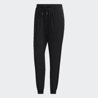 【adidas 愛迪達】長褲 女 黑 MH WV PT(GF0118)