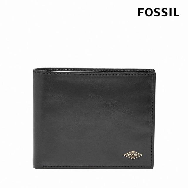 【FOSSIL】Ryan 真皮RFID大零錢袋皮夾 (多款可選)