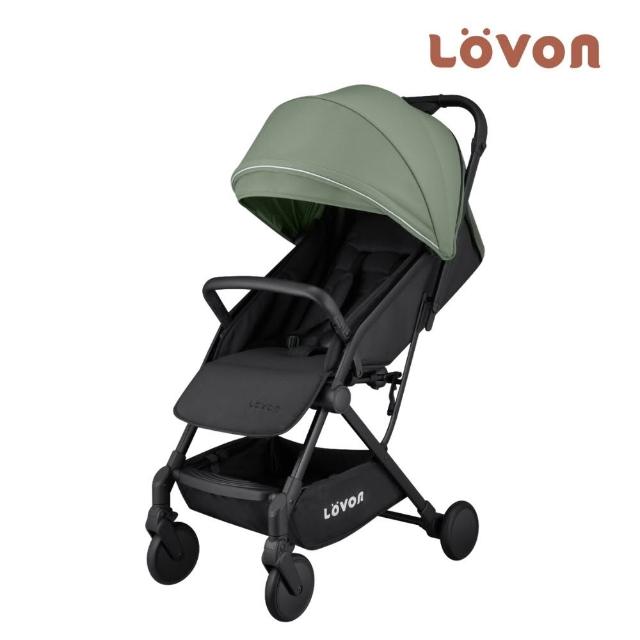 【LOVON】GENIE 輕量秒收嬰兒推車(單手秒收 可登機 全罩遮篷)