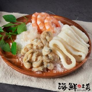 【海鮮主義】鮮凍海鮮什錦拼盤5盒(240g±10%/盒 約20~25塊/盒)