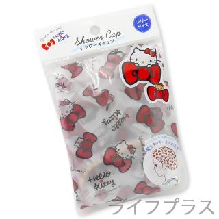 日本進口單層浴帽-Hello Kitty-3入組