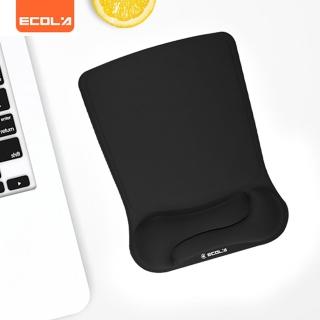 【ECOLA】太極舒適人體工學滑鼠墊-黑色(Ez2BK)
