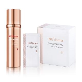 【NU+derma 新德曼】金采賦活保濕海神霜100mL+明眸撫紋水嫩眼膜10mL*50入