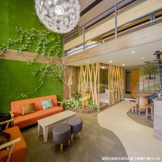 【清境依默騎馬渡假莊園】★樓中樓13人房含早(平日送BBQ晚餐13人份)