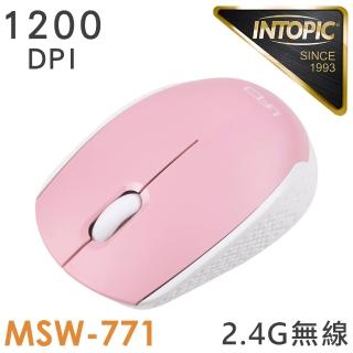 【INTOPIC】2.4GHz飛碟無線光學滑鼠(MSW-771)