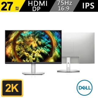 【DELL 戴爾】S2721DS  27型2K 電腦螢幕(16:9/IPS/75Hz/HDMI/Display-Port)