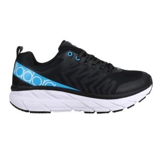 【DIADORA】男段專業避震慢跑鞋-2E-路跑 運動 寬楦 黑藍(DA73180)
