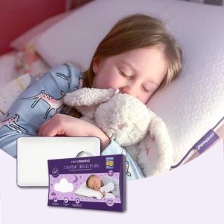 【ClevaMama】透氣防扁頭護頭型幼童枕 12個月以上適用(寶寶枕頭 幼兒枕頭 透氣枕頭 嬰兒枕頭 幼童枕頭)