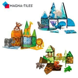 Magna-Tiles磁力積木25片(3入組)