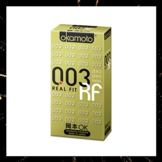 【okamoto 岡本】003RF極薄貼身保險套(10入)