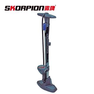 【SKORPION】直立式 鋁合金 高壓打氣筒(美法式雙用氣嘴；最大氣壓160-PSI)