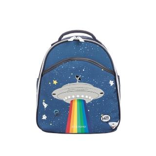 【JEUNE PREMIER】兒童背包Ralphie款-奇幻太空船 Space Raindow(幼兒園書包)