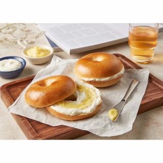 【拌伴餐飲】窯烤山寨村-生乳牛奶貝果110gx1個