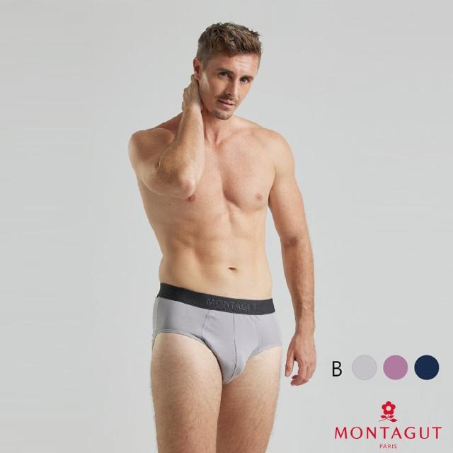 【MONTAGUT 夢特嬌】6件組石墨烯彈力透氣三角褲(送禮首選 法國知名時尚休閒品牌)