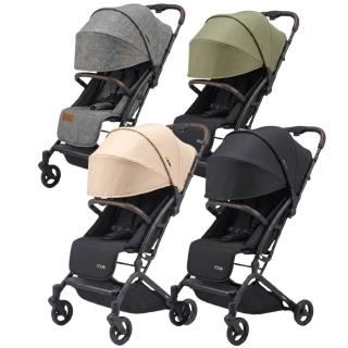 【Youbi】輕量秒收磁吸扣嬰兒推車(可登機 贈雨罩 嬰兒手推車 嬰兒車)