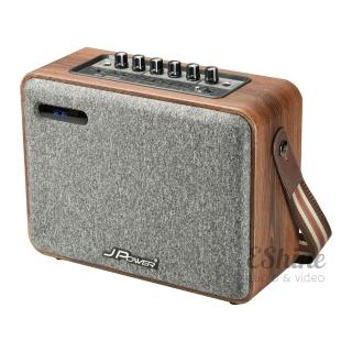 【J-POWER 杰強】震天雷6.5吋 肩攜式KTV藍牙音響(實木美聲版 無麥克風)