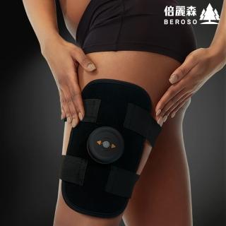 【Beroso 倍麗森】高階透氣款微電流燃燒速崩按摩大腿帶A00044(掰掰肉 懶人必備 開學季)