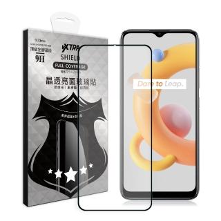 【VXTRA】realme C11 2021 全膠貼合 滿版疏水疏油9H鋼化頂級玻璃膜-黑