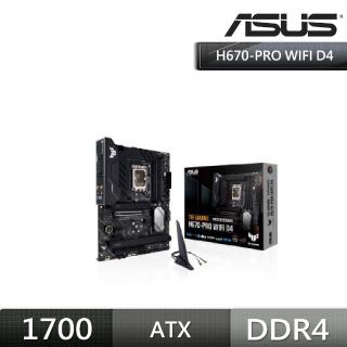 【ASUS 華碩】TUF GAMING H670-PRO WIFI D4主機板