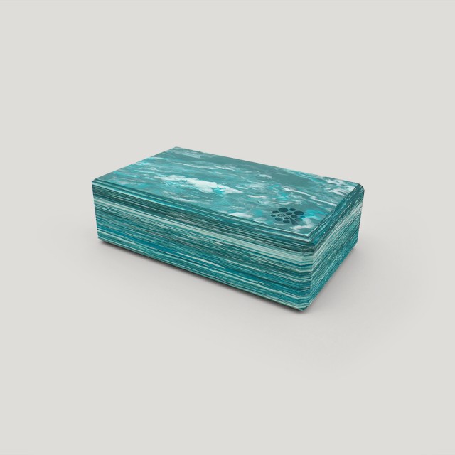 【QMAT】40D瑜珈磚 台灣製(直角瑜珈磚 Yoga Block)