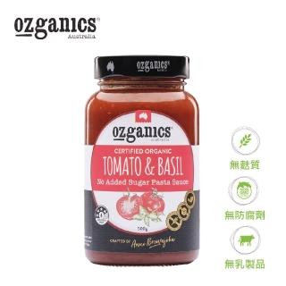 【Ozganics】澳洲有機羅勒義大利麵醬 500g/罐