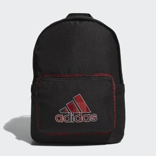 【adidas 愛迪達】後背包 運動包 書包 CNY BACKPACK 黑紅 春節 HC2778