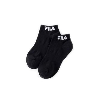 【FILA】短襪  基本款棉質踝襪-黑(SCW-1000-BK)