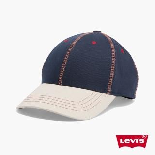 【LEVIS】Red工裝手稿風 男女同款 可調式環釦丹寧棒球帽 / FLEXFIT 110吸濕排汗 熱賣單品