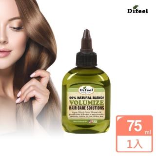 【Difeel 蒂妃】99%天然豐盈護髮油75ml(美國原裝進口)