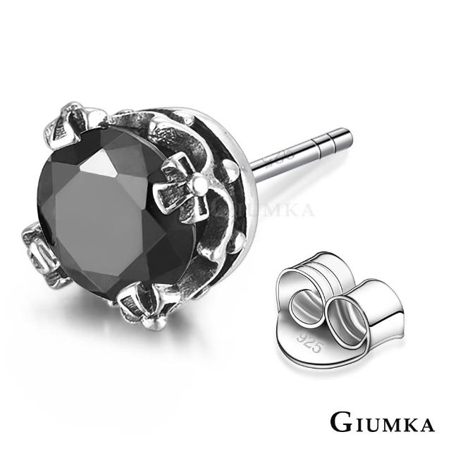 【GIUMKA】純銀耳環．白色情節禮物．男生