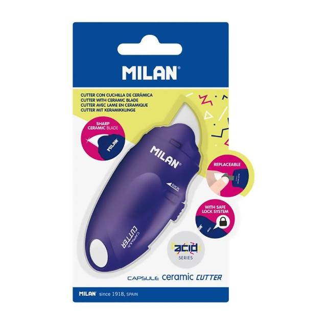 【MILAN】網紅開箱必備_安全隨身陶瓷美工刀(5色可選)