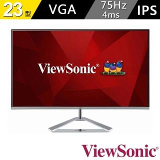 【ViewSonic 優派】24型 IPS文書護眼螢幕 支援HDMI介面/VGA/ 三邊無邊美型(VX2476-SH)