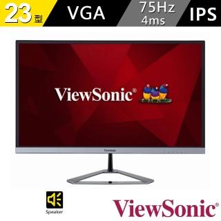 【ViewSonic 優派】24型 IPS文書護眼螢幕 支援HDMI介面/VGA/三邊無邊美型(VX2476-SMHD)