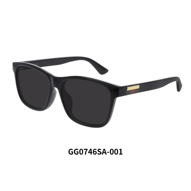 【GUCCI 古馳】韓版膠框抗UV太陽眼鏡組合(GG0632SA、GG0636SK、GG0746SA、CH0086SA 多款任選)