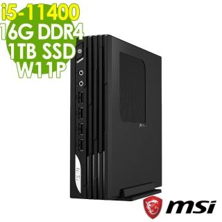 【MSI 微星】DP21 11MA-099TW 迷你電腦 i5-11400/16G/1TSSD/Win11 Pro(六核商用電腦)