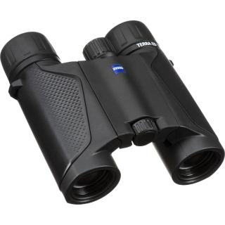 【ZEISS 蔡司】Zeiss Terra ED Pocket 10x25 雙筒望遠鏡 黑色(原廠公司貨)