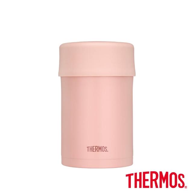 【THERMOS膳魔師】買1送1_不鏽鋼真空食物燜燒罐保溫杯500ml(JBN-501)