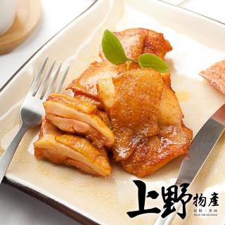 【上野物產 中秋烤肉】蒜香嫩煎雞腿排 x20片(100g±10%/片 雞排 冷凍食品  烤肉組 燒肉)