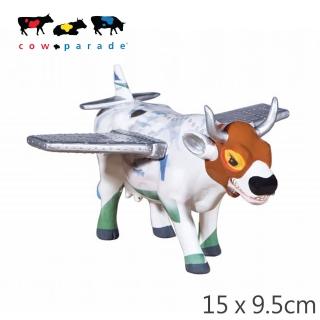 【CowParade】彩繪牛-戰機(世界頂級藏品)