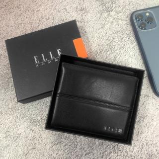 【LN 精品皮件】ELLE HOMME男仕系列 短夾 男短夾 男仕短夾(男仕守財的秘密 紳士必備 男夾)